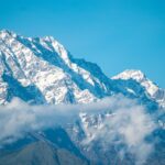 Home mountains, snow, snowcapped, clouds, sky, peak, summit, scenic, nature, himalayas, dhauladhar, india, dharamsala